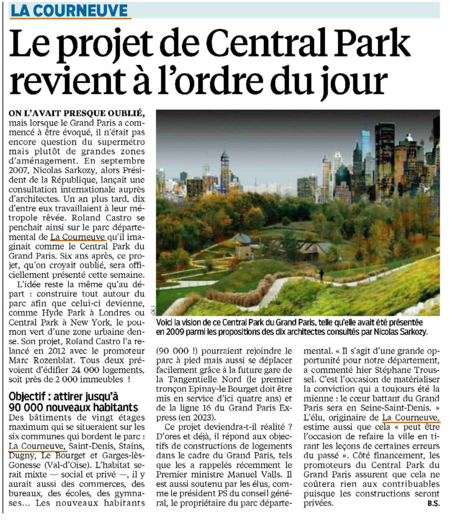 Central Park Le Parisien93 271014